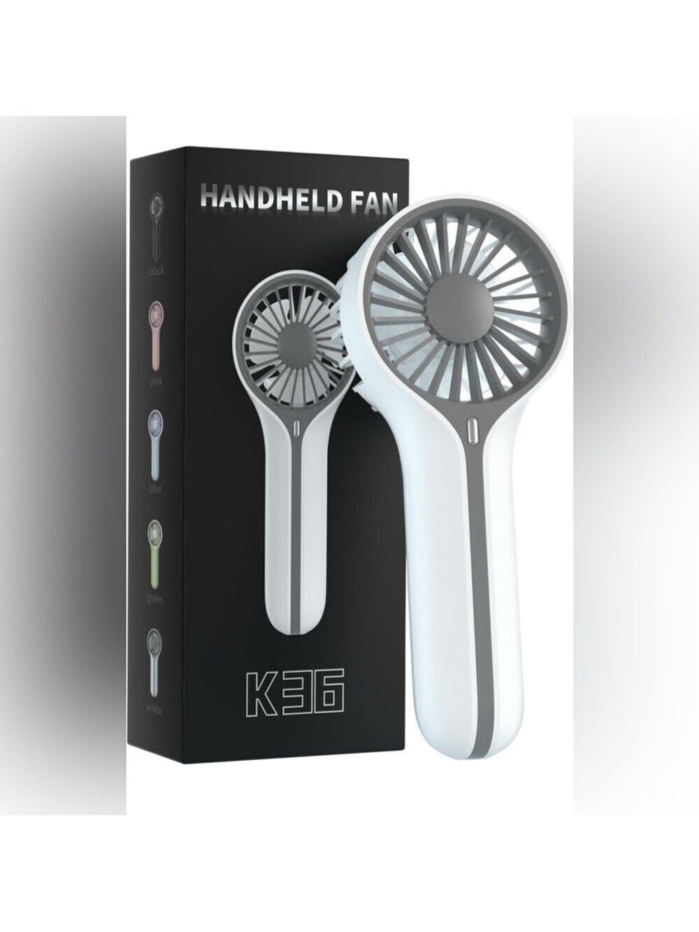 Mini Personal Fan Handheld, Small Portable Fan, (White)